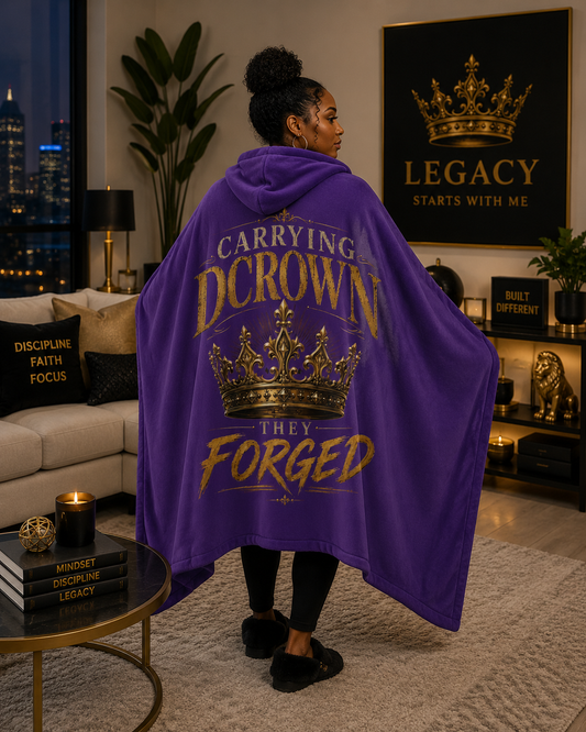 Carrying DCrown They Forged Snuggle Blanket
