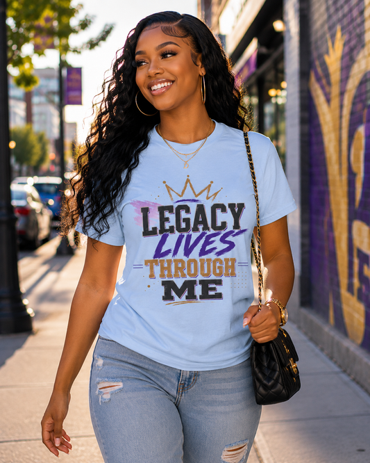 Legacy Lives Through Me Graphic T-Shirt