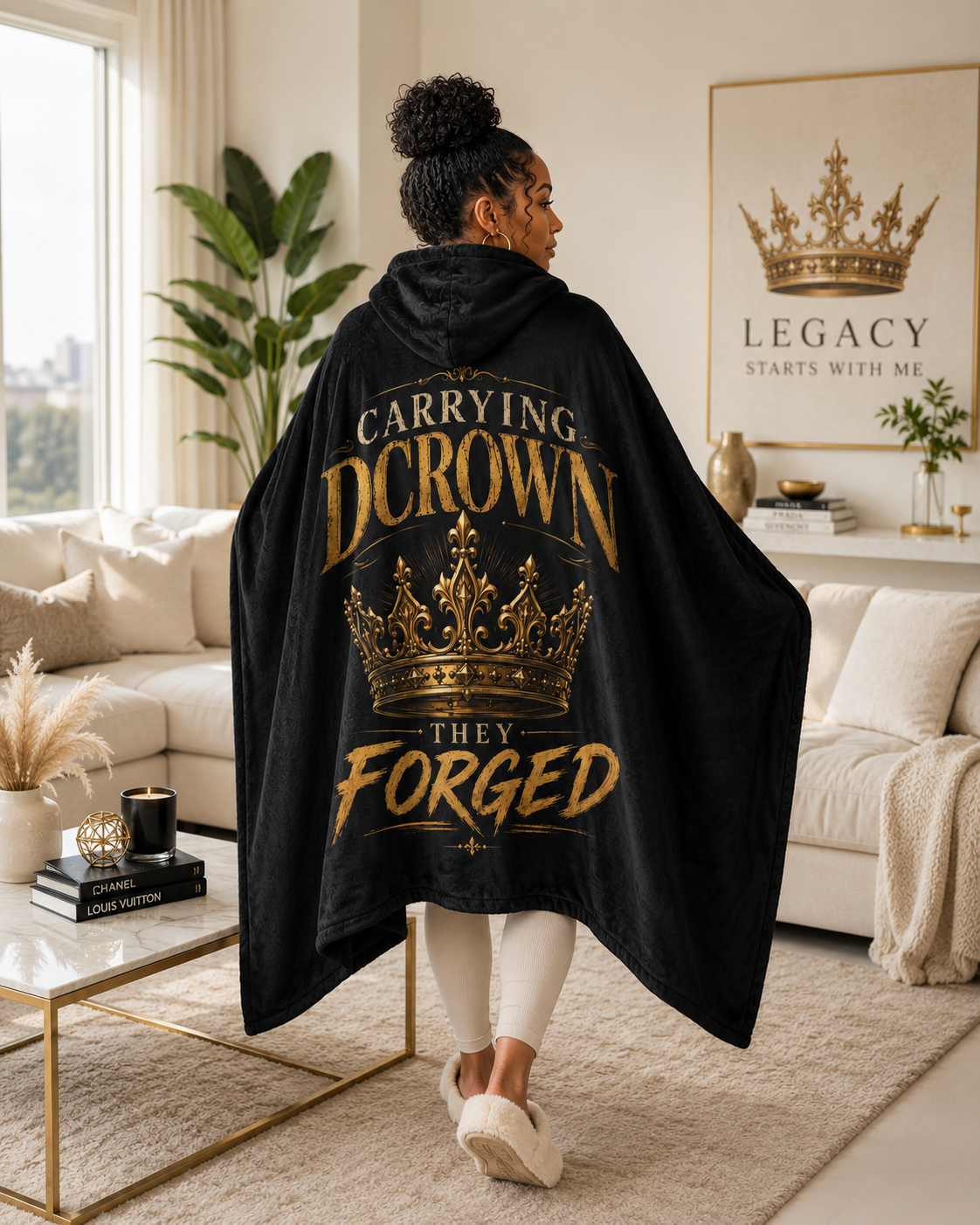 Carrying DCrown They Forged Snuggle Blanket