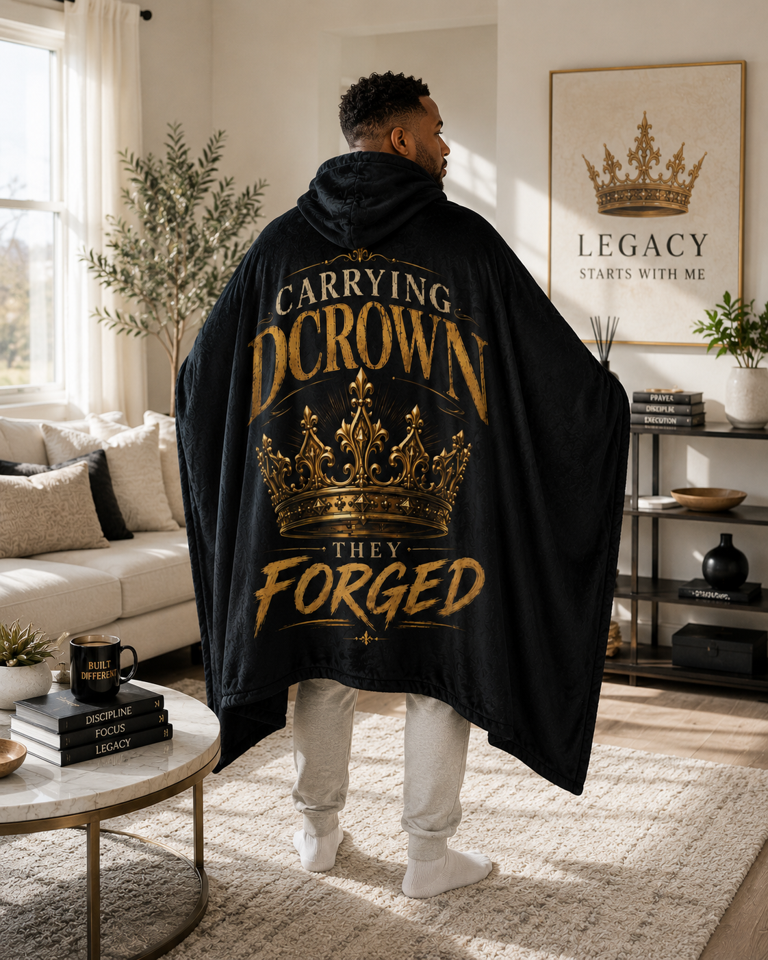 Carrying DCrown They Forged Snuggle Blanket