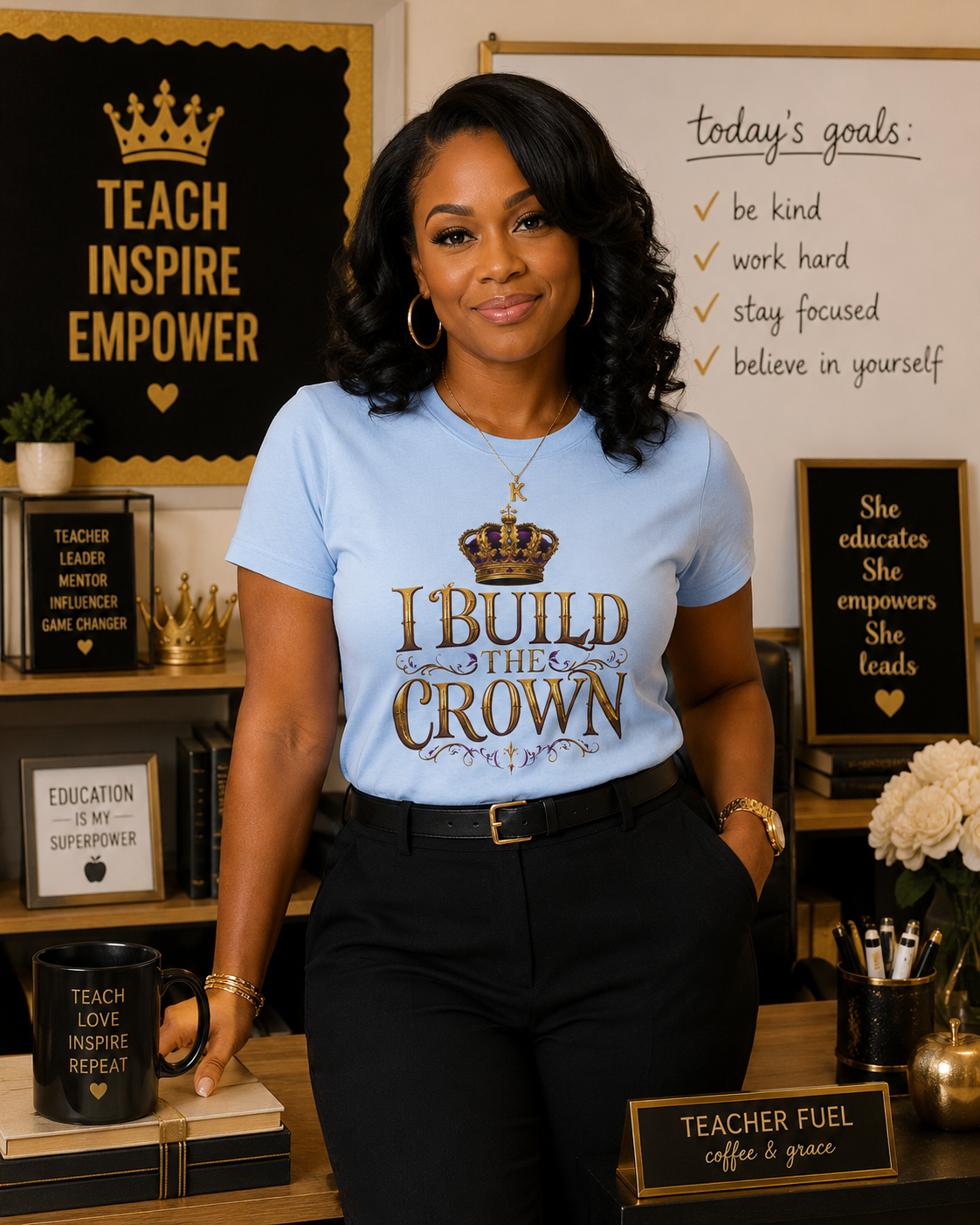 I Build The Crown 👑 | Mother & Daughter Matching Set